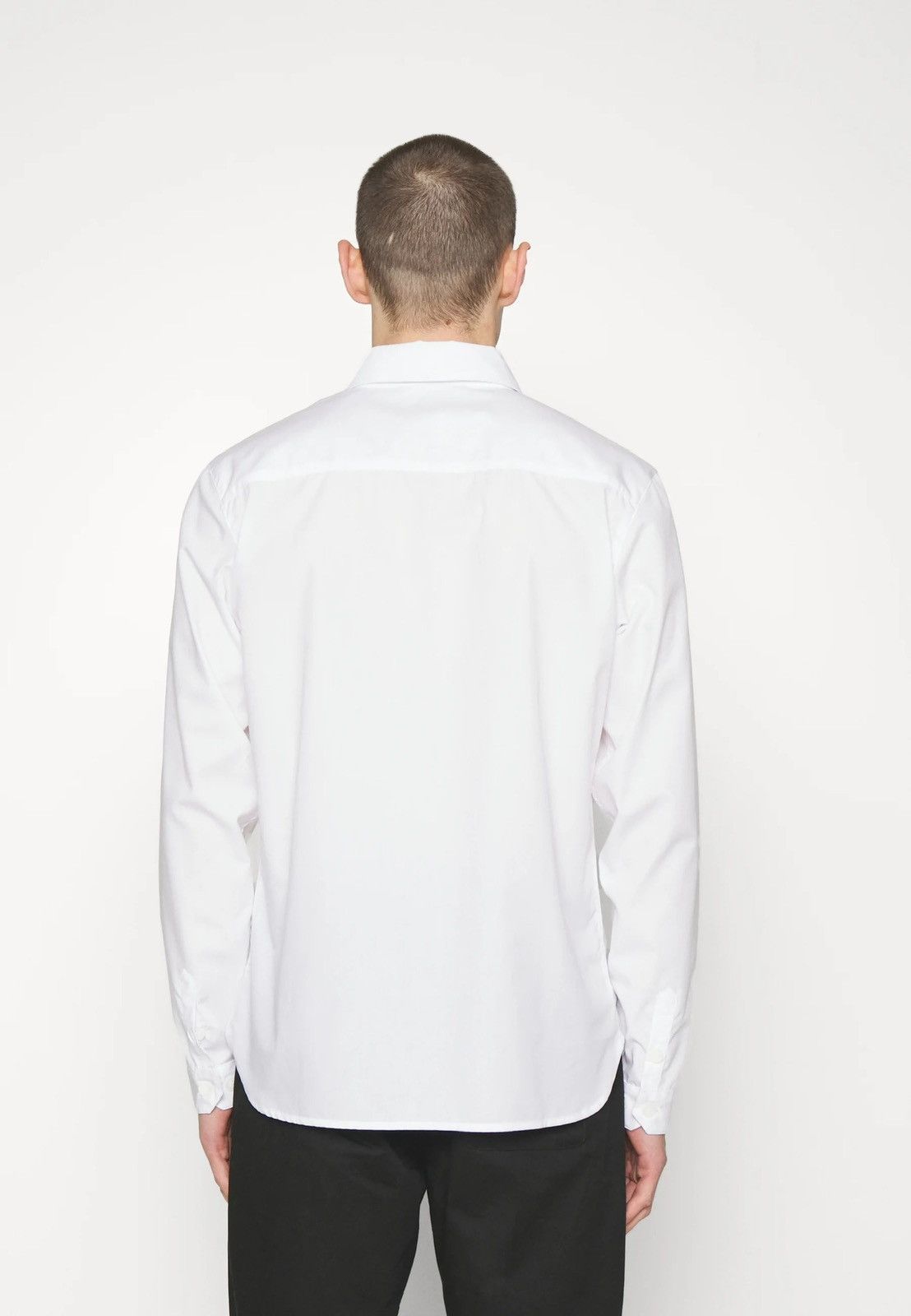 Han Kjobenhavn !DS! FW22 Han Kjobenhavn Poplin Script Logo White Shirt Size US S / EU 44-46 / 1 - 5 Thumbnail