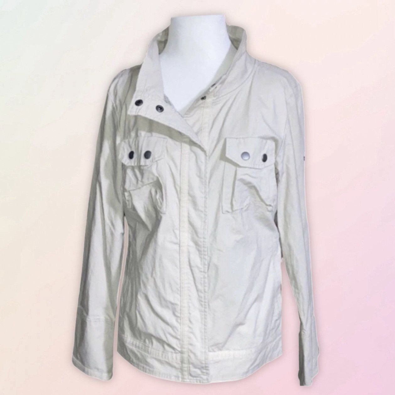 Columbia Columbia, Sun Shield, Lightweight, Beige Windbreaker Coat Size L / US 10 / IT 46 - 13 Thumbnail