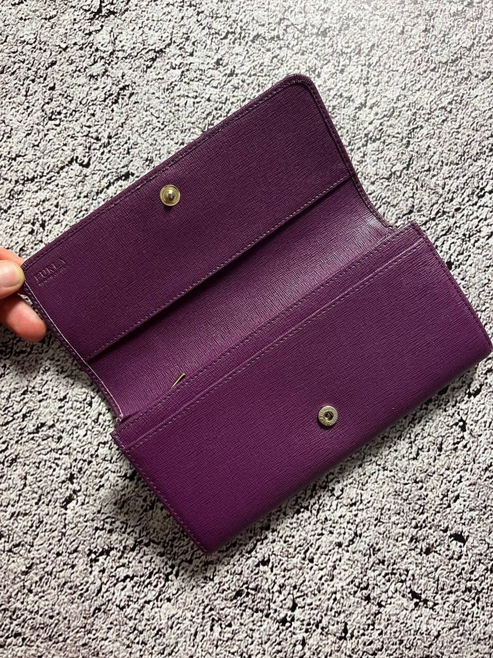 Furla Furla Women's Purse Wallet Purple Size ONE SIZE - 4 Thumbnail