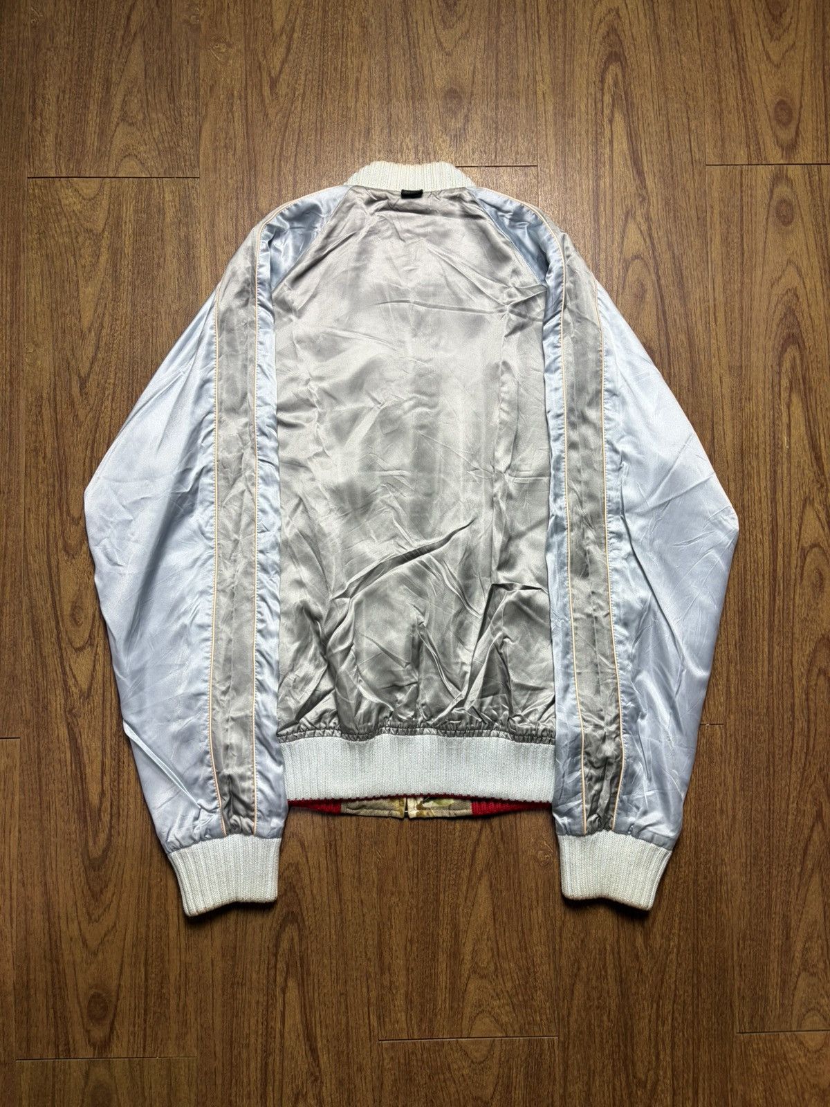 Gucci FREE TAX! Gucci Bloom Floral Silk Reversible Bomber Jacket Size US M / EU 48-50 / 2 - 9 Thumbnail