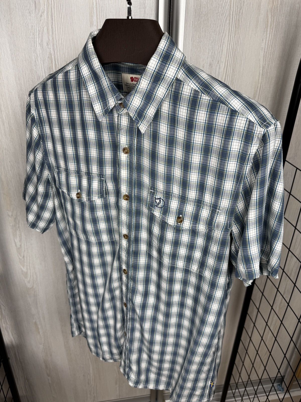Fjallraven Fjallraven Abisko Cool Shirt SS Regular fit Checkered Size US M / EU 48-50 / 2 - 7 Thumbnail
