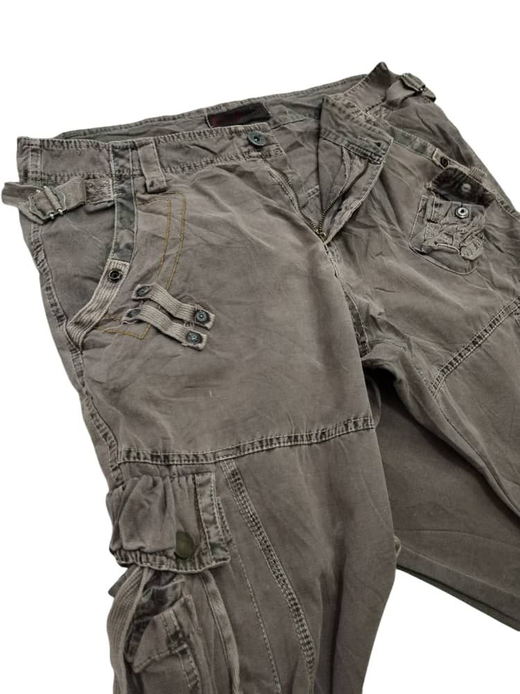 Japanese Brand × Tete Homme Best Offer🔥 Baggy Tactical Bondage Cargo Multipocket Pants Size US 36 / EU 52 - 5 Thumbnail