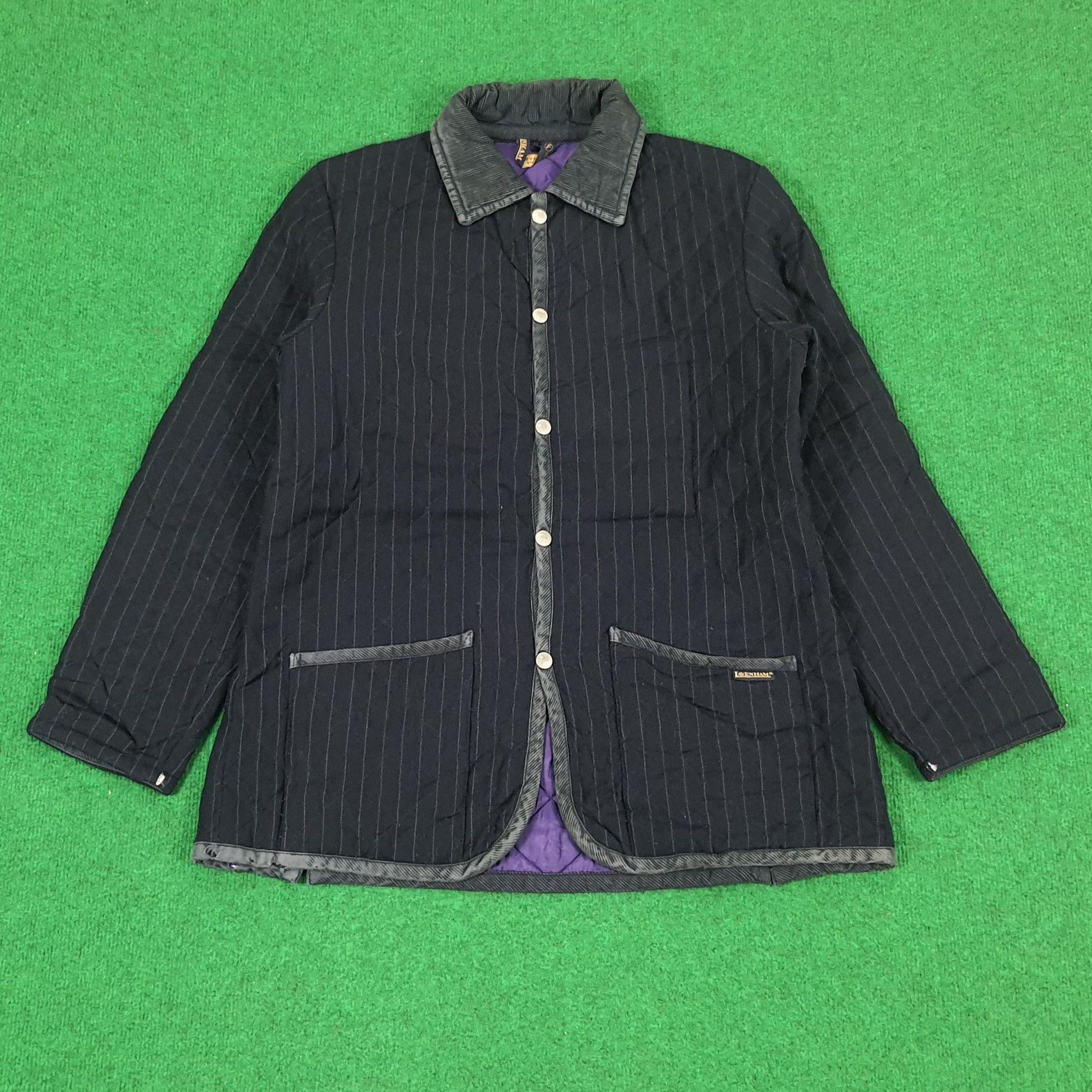 Vintage Lavenham Luxury Fabric By Moon England Jacket