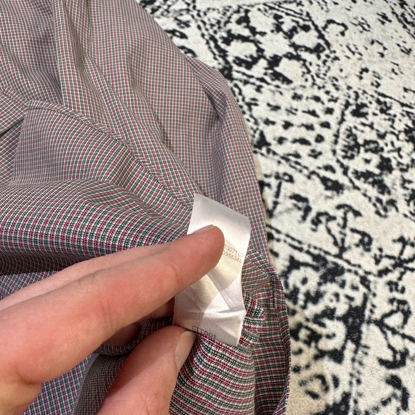 Gucci × Vintage Vintage Gucci Green Red Coton Shirt Size 42 IT Tom Ford 90s Size US L / EU 52-54 / 3 - 13 Thumbnail