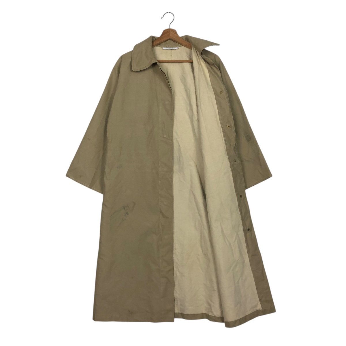 Geoffrey B. Small 📌Rich Brown Vintage Long Jacket Geoffrey Beene Size US M / EU 48-50 / 2 - 14 Thumbnail