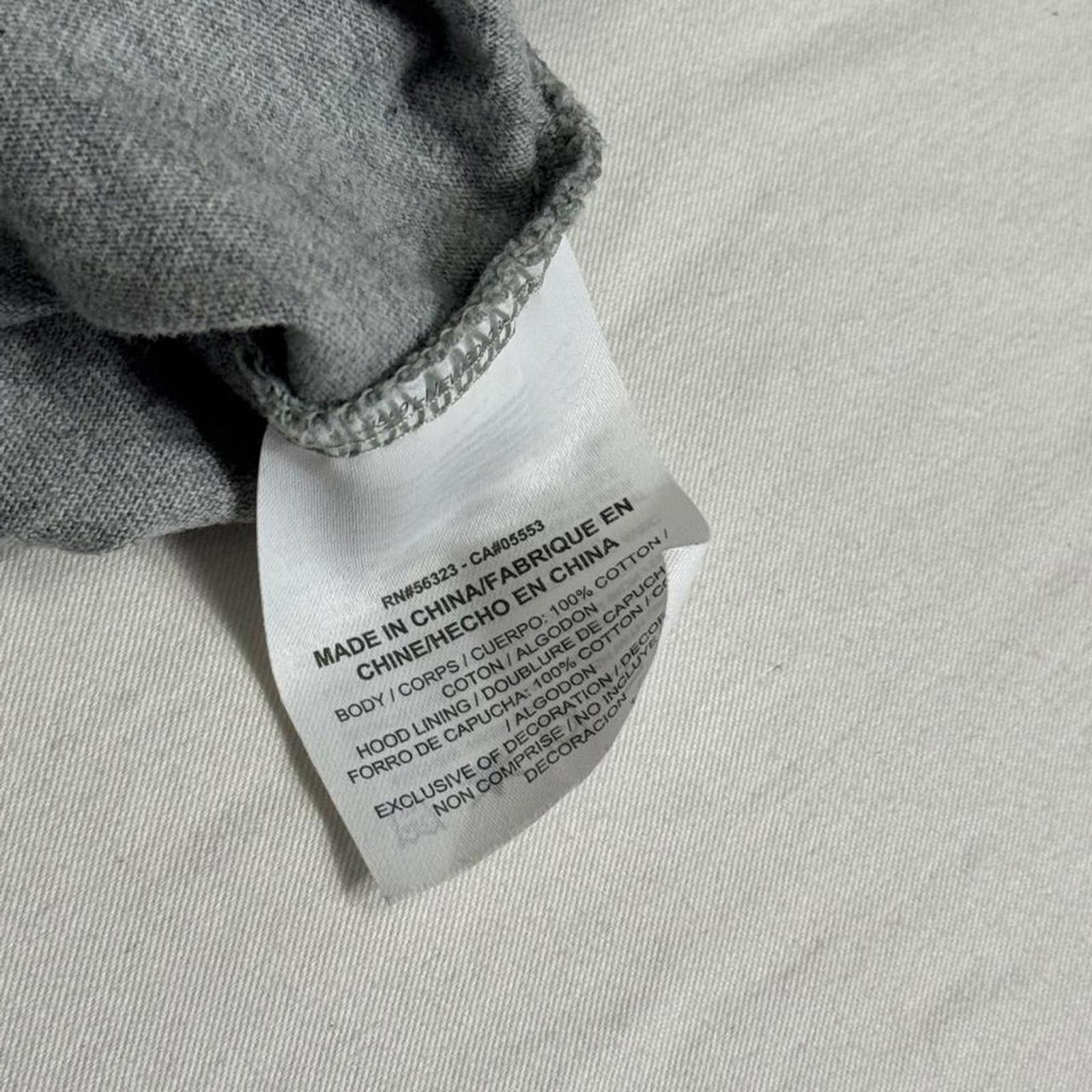 Nike Nike Hoodie Men's L Grey Size L / US 10 / IT 46 - 7 Thumbnail