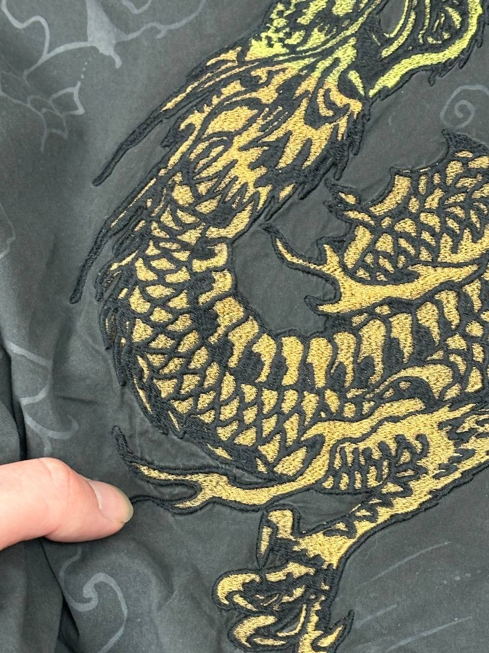 Japanese Brand Jpanese Embroidared Dragon Paraschute Pants Baggy Size US 32 / EU 48 - 16 Thumbnail