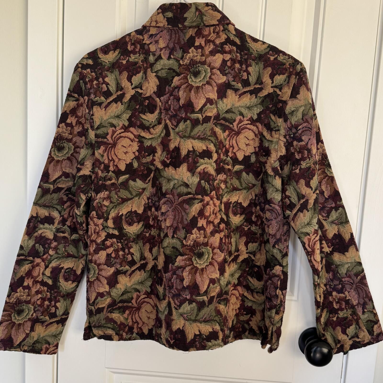 Other VTG Lemon Grass Tapestry Floral Blazer Size S Size S / US 4 / IT 40 - 5 Thumbnail