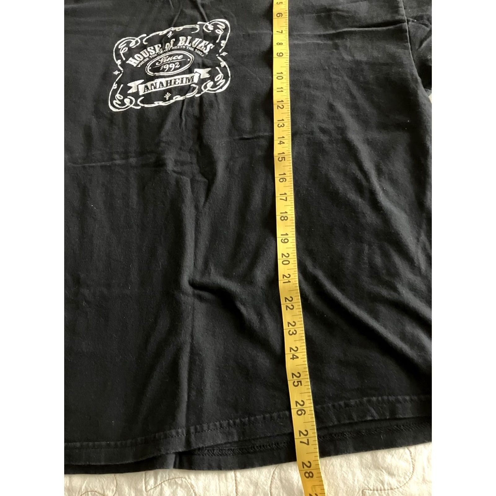Vintage VINTAGE House of Blues Anaheim T-Shirt Men’s XL Black Crew Neck Short Sleeve Logo Music Size US XL / EU 56 / 4 - 5 Thumbnail
