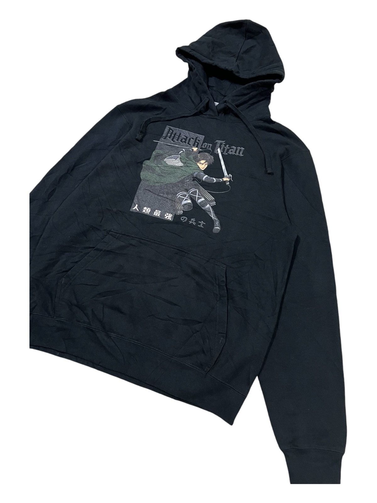 Anime × Japanese Brand × Vintage Vintage Levi Ackerman Attack on Titan 🇯🇵 Manga Hoodie Size US M / EU 48-50 / 2 - 1 Thumbnail