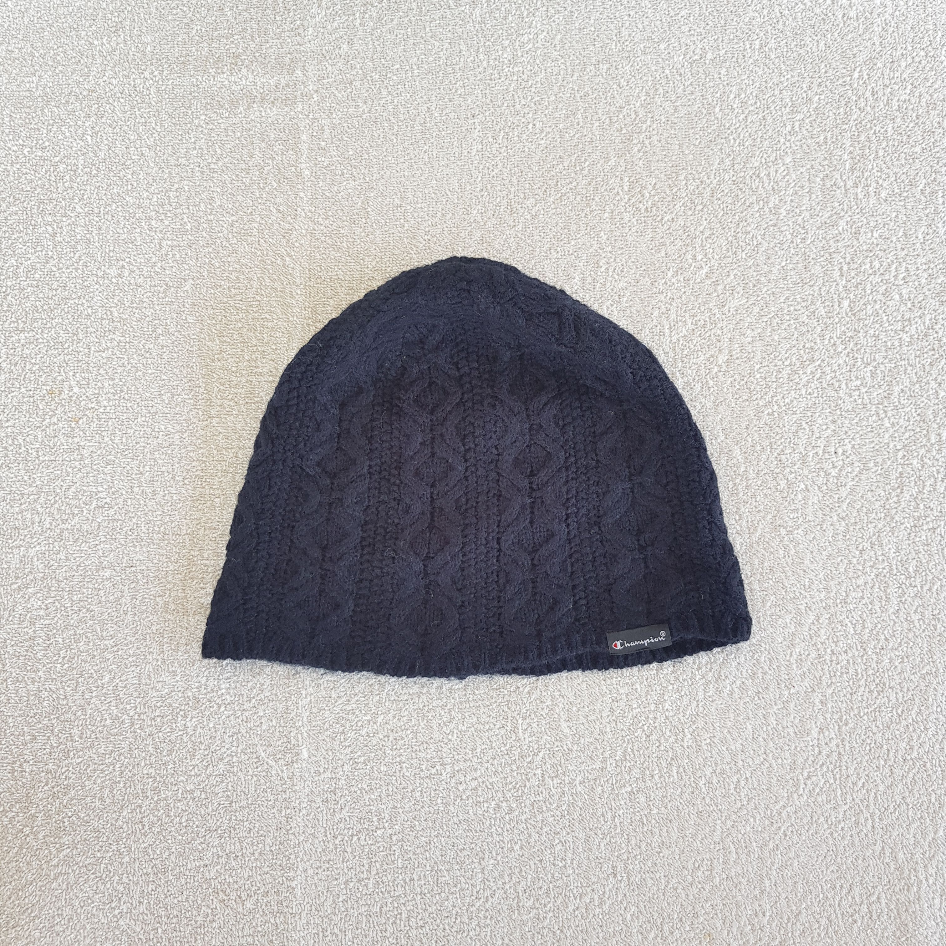 Champion Vintage Champion Beanie Knitted Crochet Snow Caps Hats Size ONE SIZE - 5 Thumbnail