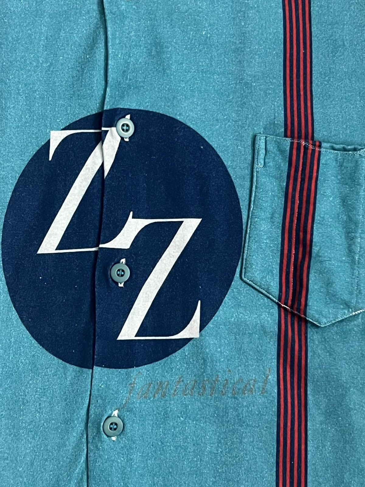 Yohji Yamamoto SS2007 Yohji Yamamoto ZZ Fantastical Blue Runway Button Up Size US L / EU 52-54 / 3 - 7 Thumbnail