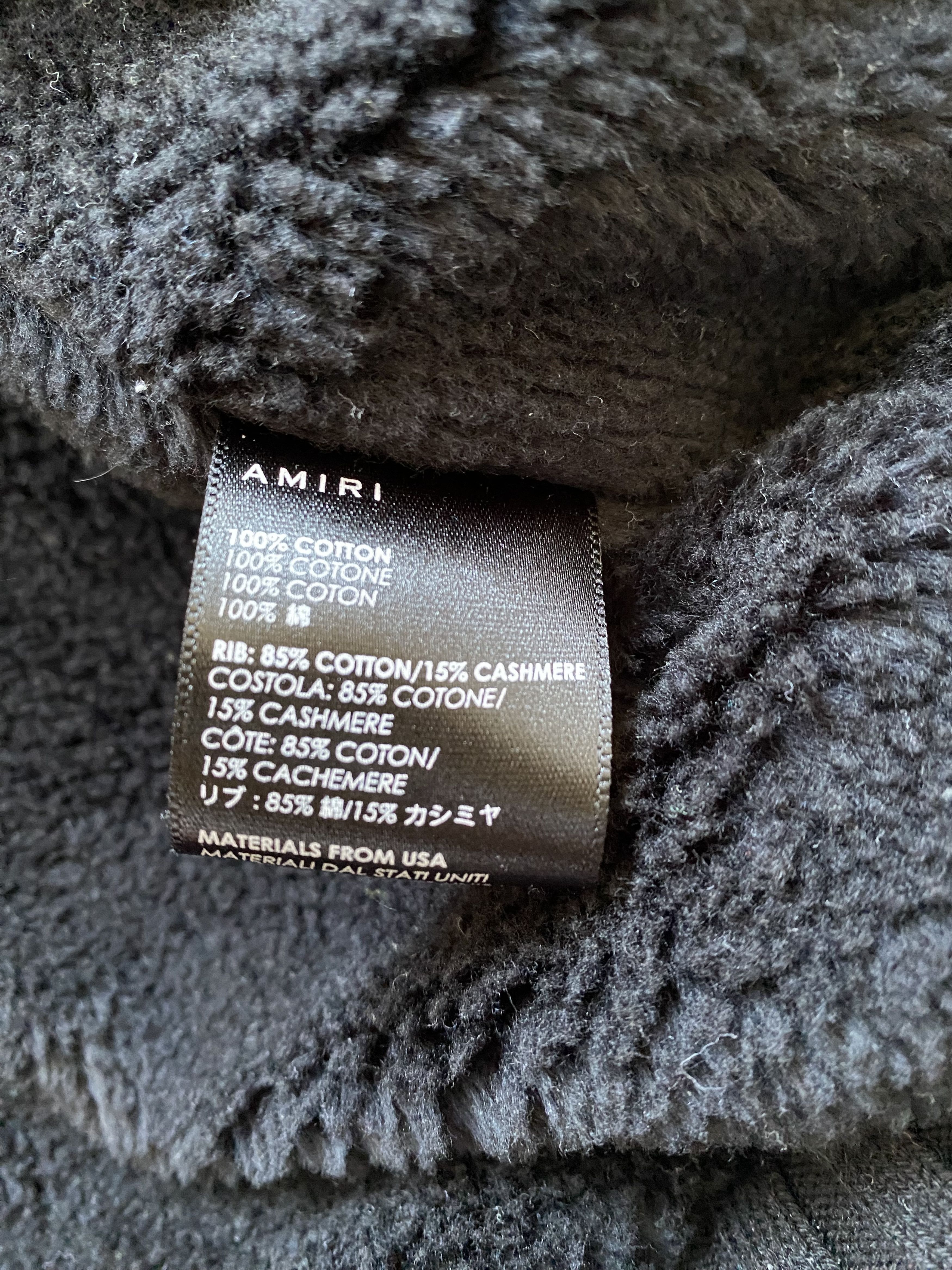 Amiri Fleece coat Size US XS / EU 42 / 0 - 3 Thumbnail
