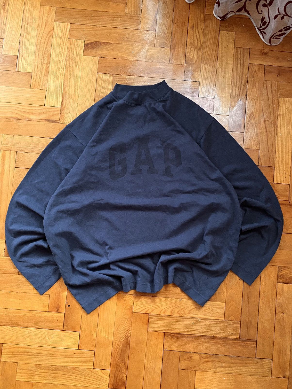 Balenciaga × Gap × Yeezy Blue Yeezy Gap Balenciaga Dove Longsleeve Size US M / EU 48-50 / 2 - 4 Thumbnail