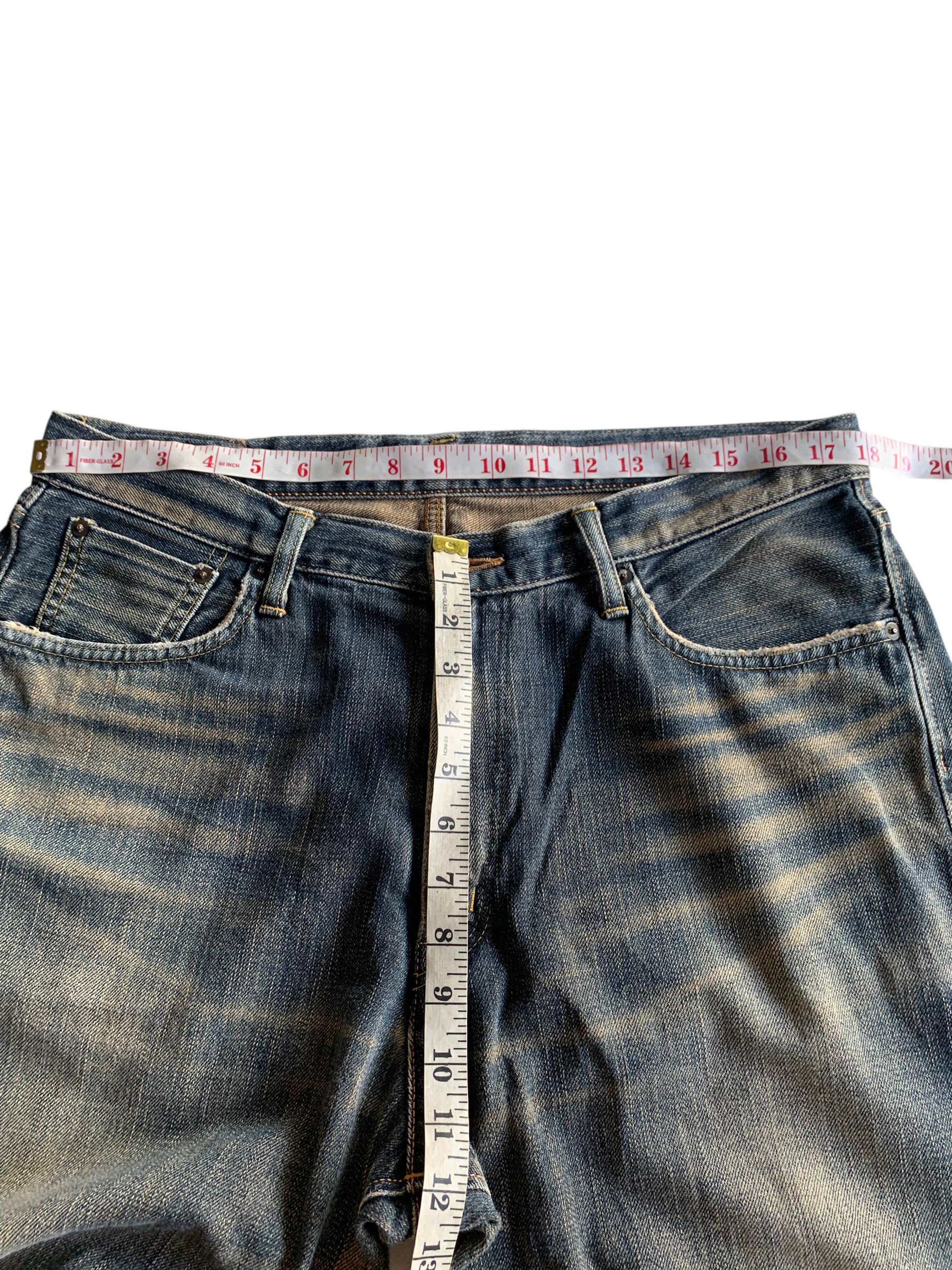 Edwin VINTAGE EDWIN 505Z BAGGY SELVEDGE RUSTY DISTRESSED DENIM Size US 36 / EU 52 - 18 Thumbnail