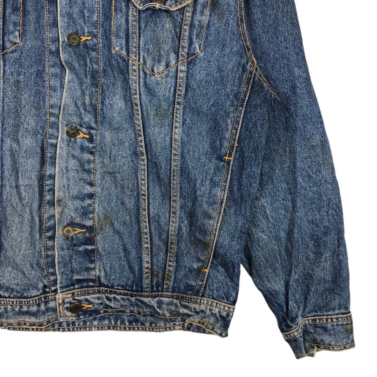 Japanese Brand 🔥Vtg Trucker Denim Jacket Worker Wear Basic Union Made Size US M / EU 48-50 / 2 - 5 Thumbnail
