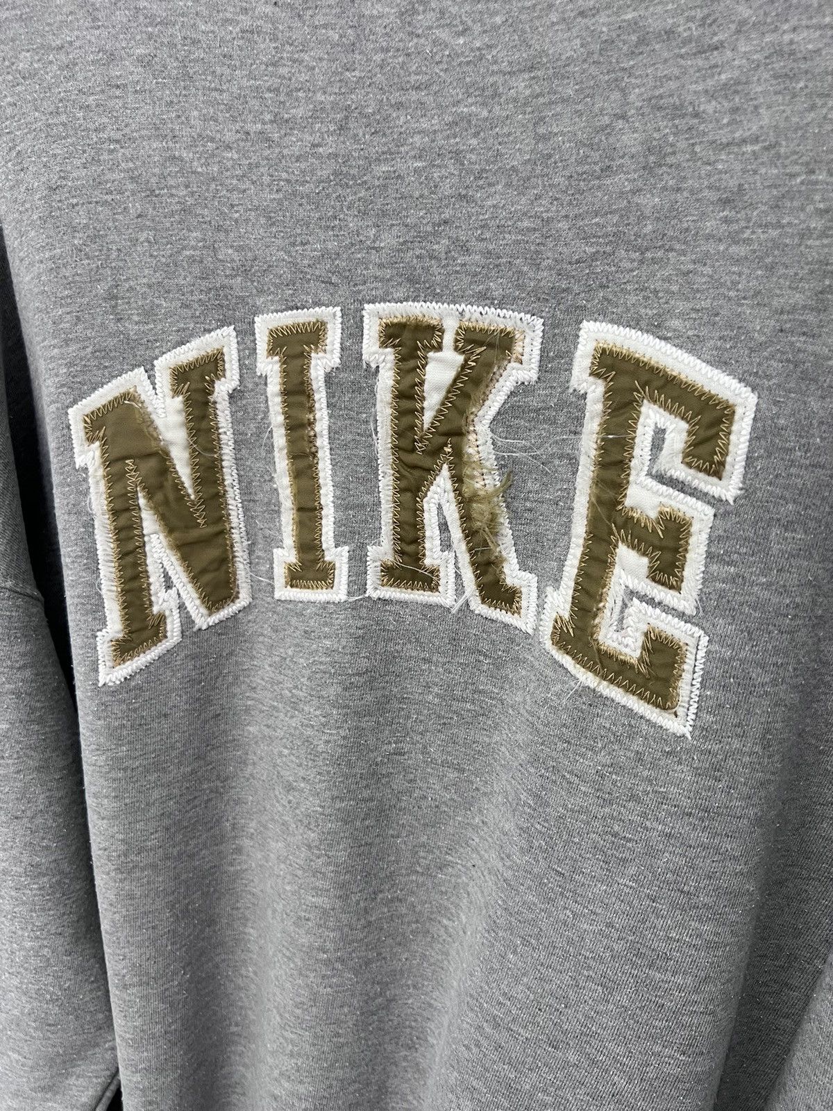 Nike 🔥90's Nike Swoosh & Spell out Big Logo Sweatshirt Size US M / EU 48-50 / 2 - 3 Thumbnail