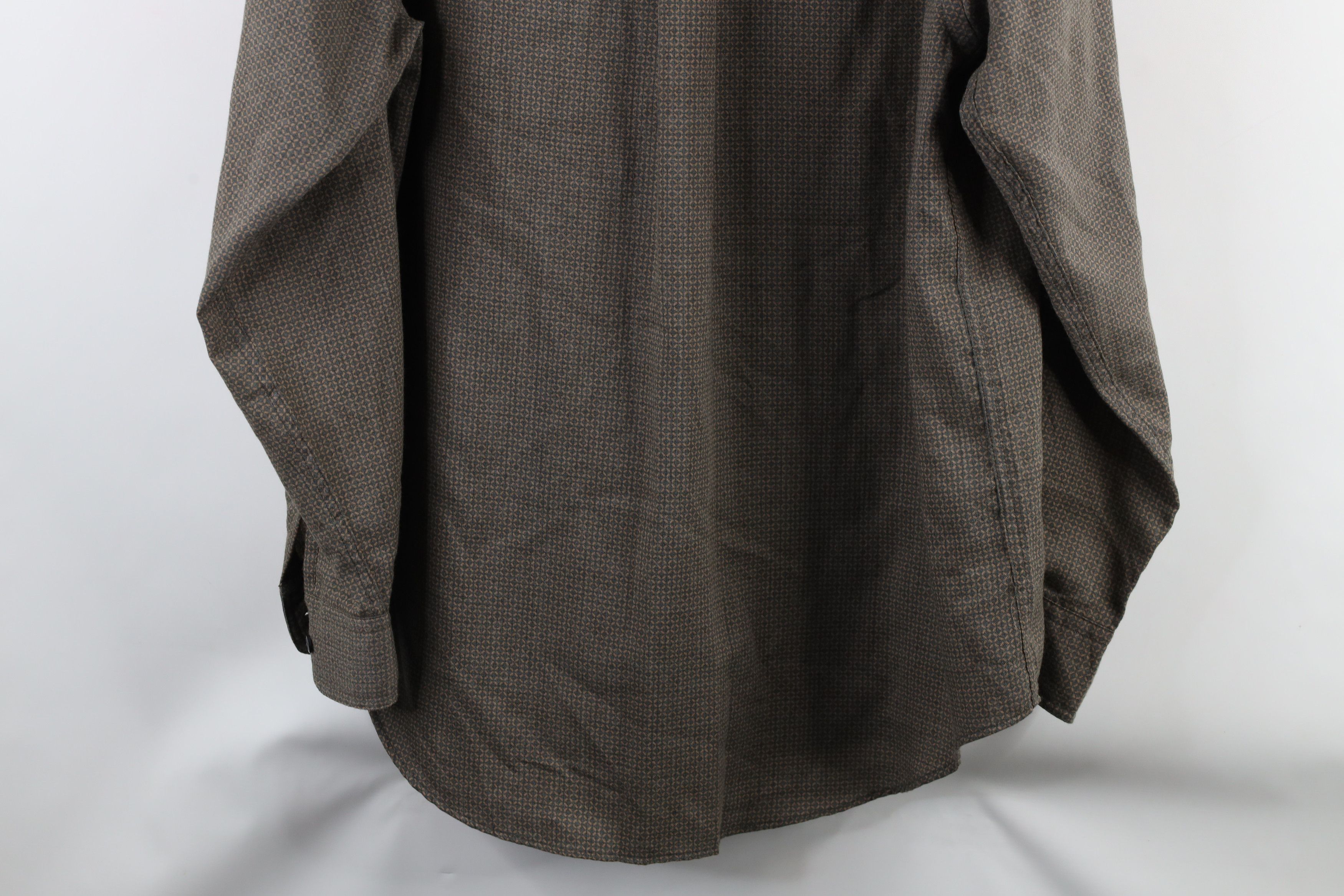 Nautica × Vintage Vintage 90s Nautica Rayon Blend Collared Button Shirt Size US M / EU 48-50 / 2 - 9 Thumbnail
