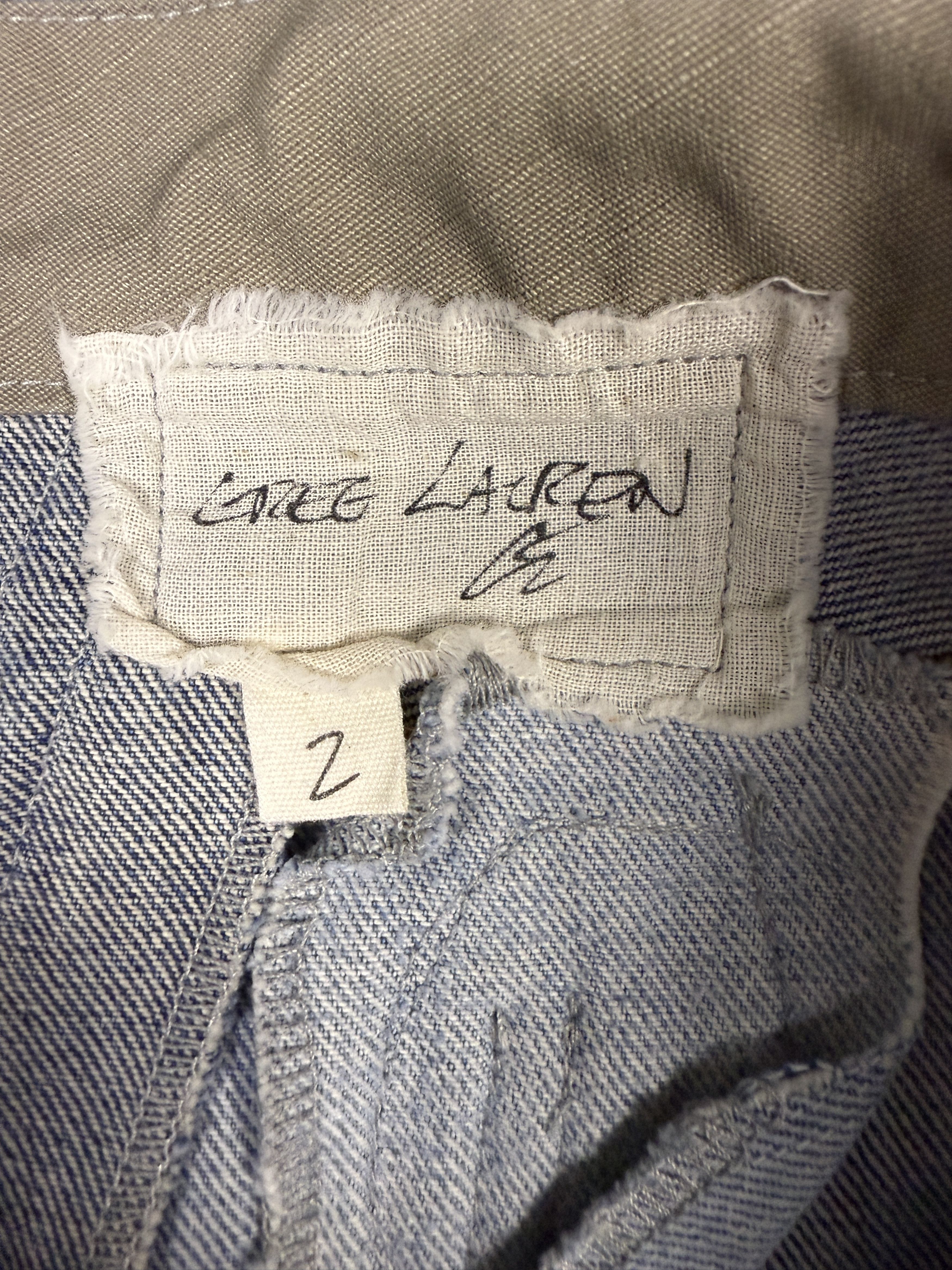 Greg Lauren $1250 Greg Lauren 32 Tux Denim Lounge Pants Size US 32 / EU 48 - 5 Thumbnail