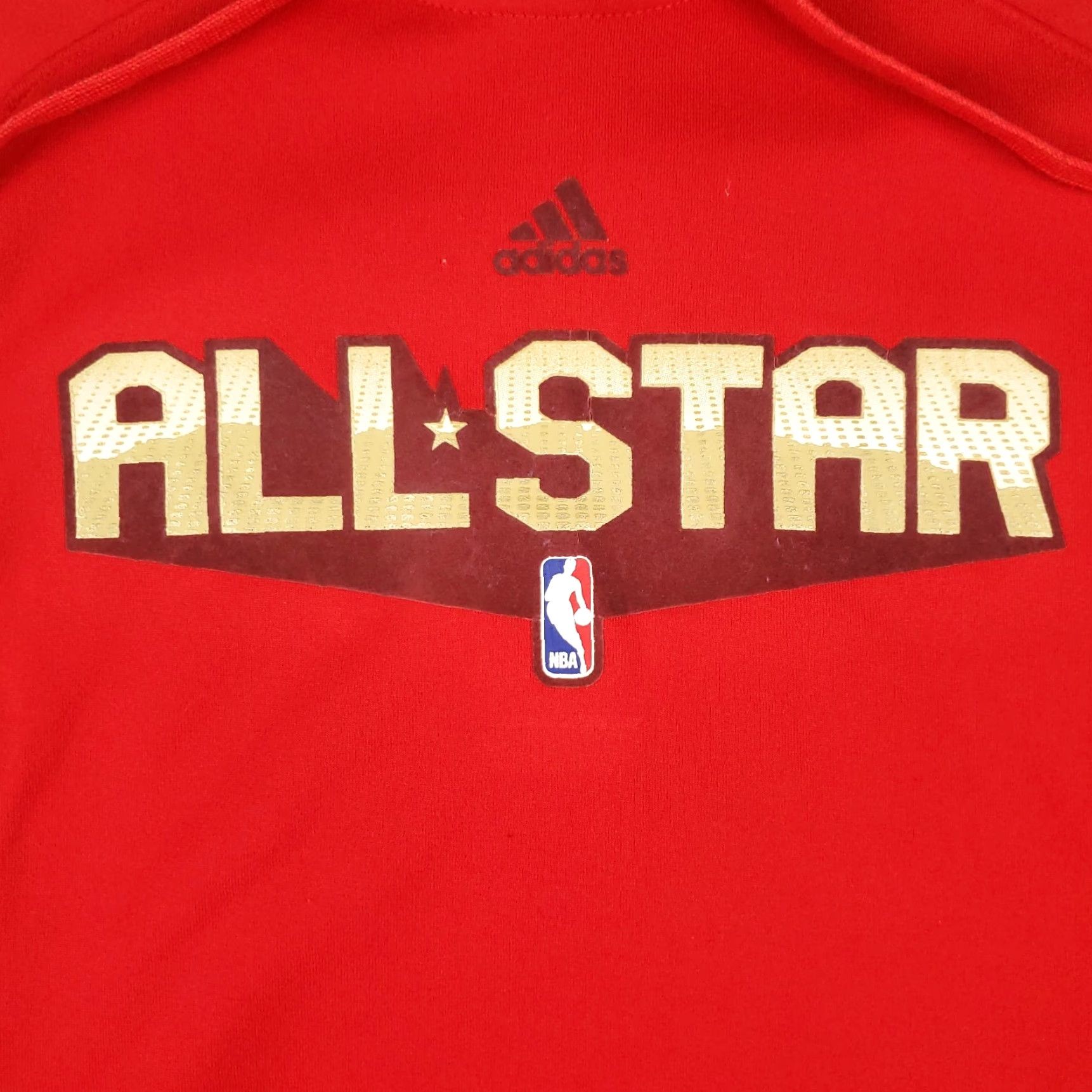 Adidas Adidas Hoodie Mens Medium Red Pullover Sweatshirt Long Sleeve Classic Sports Size US M / EU 48-50 / 2 - 2 Thumbnail