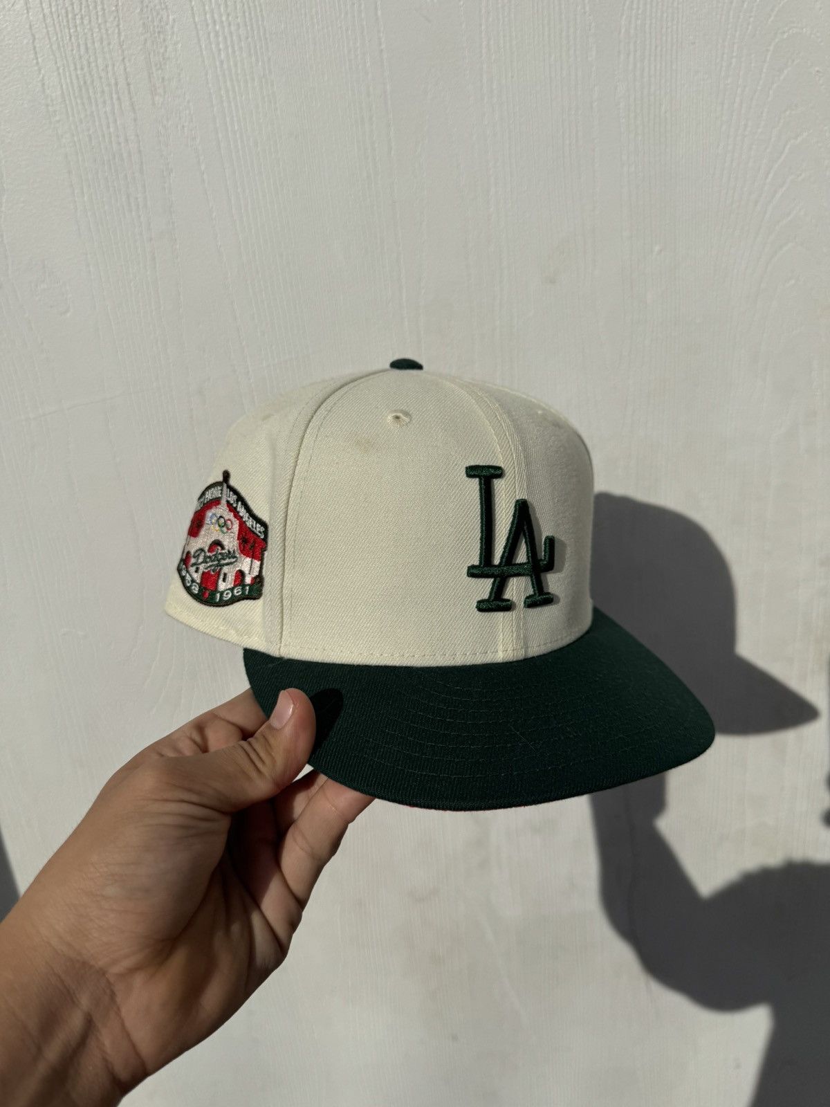 New Era Los Angeles Dodgers New Era BANNED Coliseum Side Patch 71/8 Size ONE SIZE - 1 Thumbnail