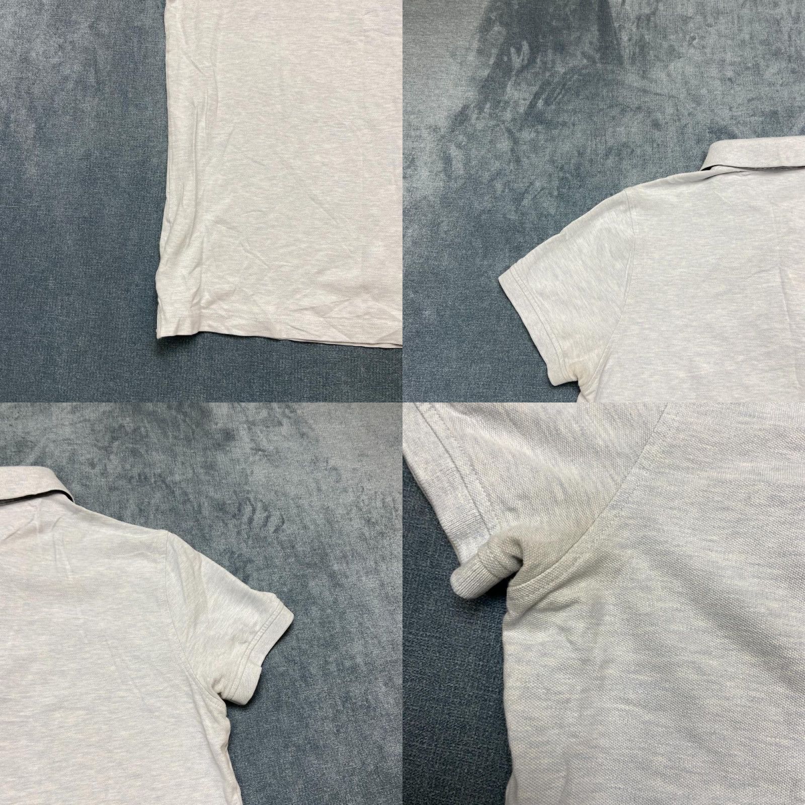 Tommy Hilfiger Tommy Hilfiger Polo Shirt Mens Medium Heather Gray Cotton Stretch Logo Slim Fit Size US M / EU 48-50 / 2 - 9 Thumbnail