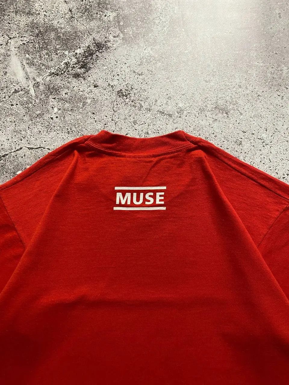 Band Tees VINTAGE 2000s MUSE “ SYMMETRY” ALBUM ROCK BAND T SHIRT Size US M / EU 48-50 / 2 - 4 Thumbnail