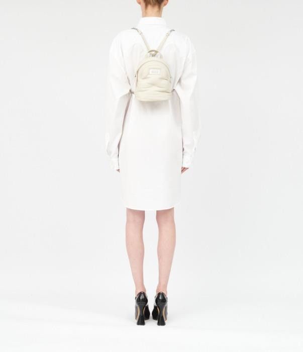 Maison Margiela o1bcso1str0526Size: OS / Glam Slam Backpack in Greige Size ONE SIZE - 6 Thumbnail
