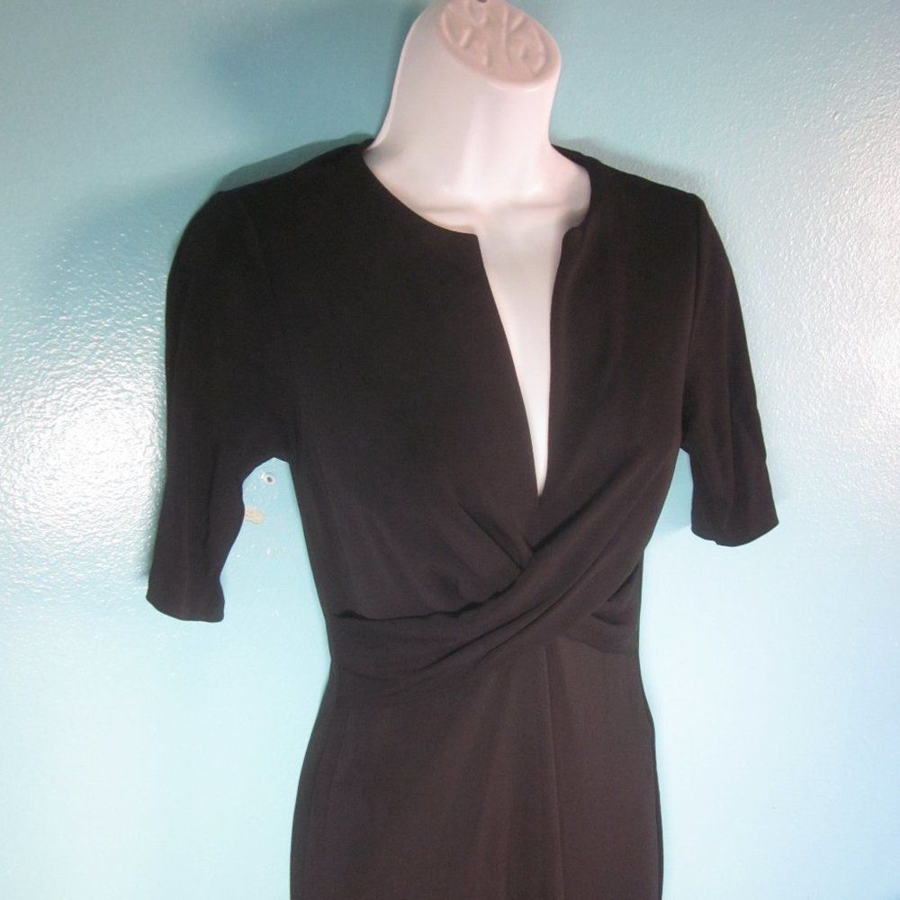 Diane von Furstenberg Diane Von Furstenberg Little Black Twist Front Dress Marked Size XS / US 0-2 / IT 36-38 - 8 Thumbnail