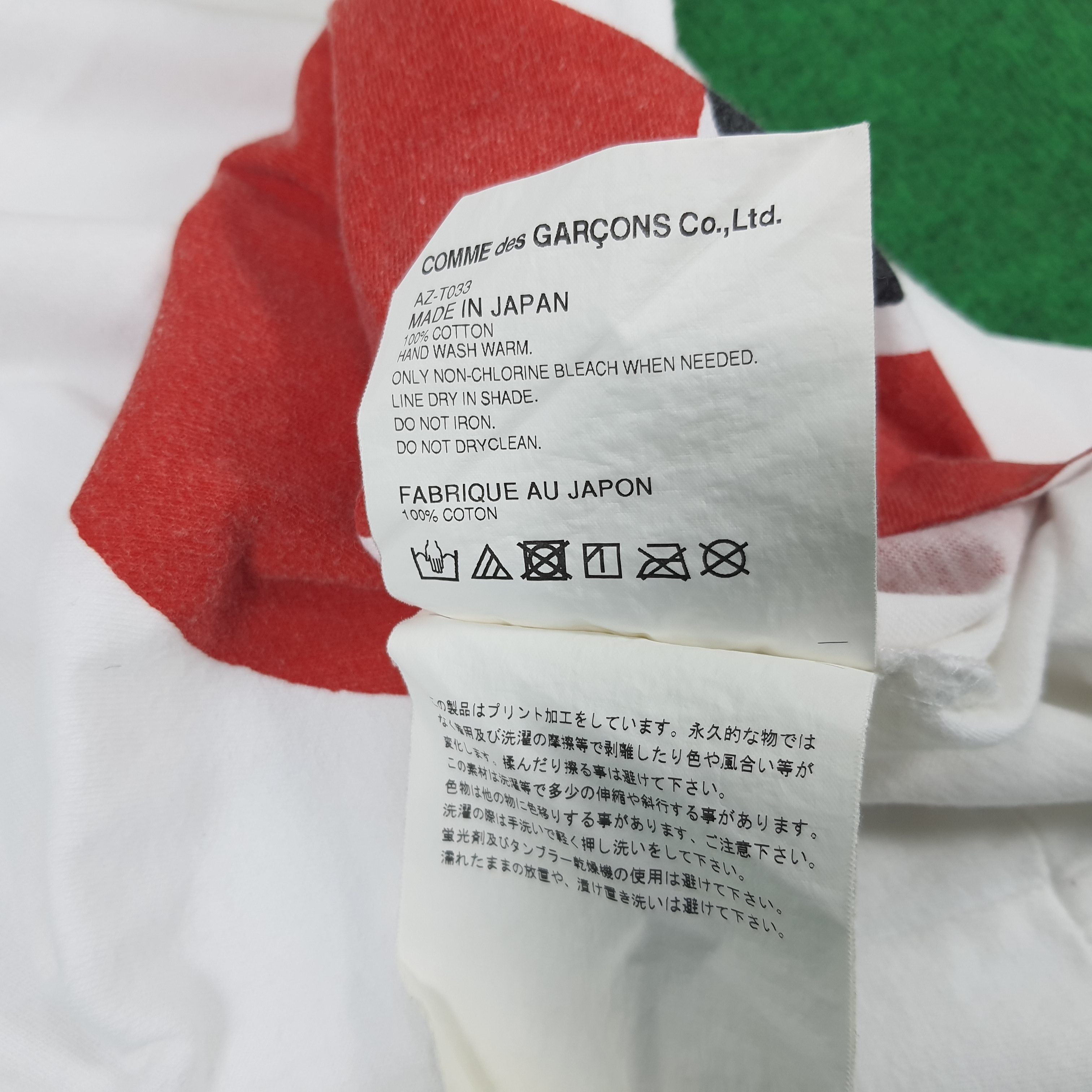 Comme des Garcons Vintage Comme Des Garcons Play T-shirt Size XS / US 0-2 / IT 36-38 - 6 Thumbnail