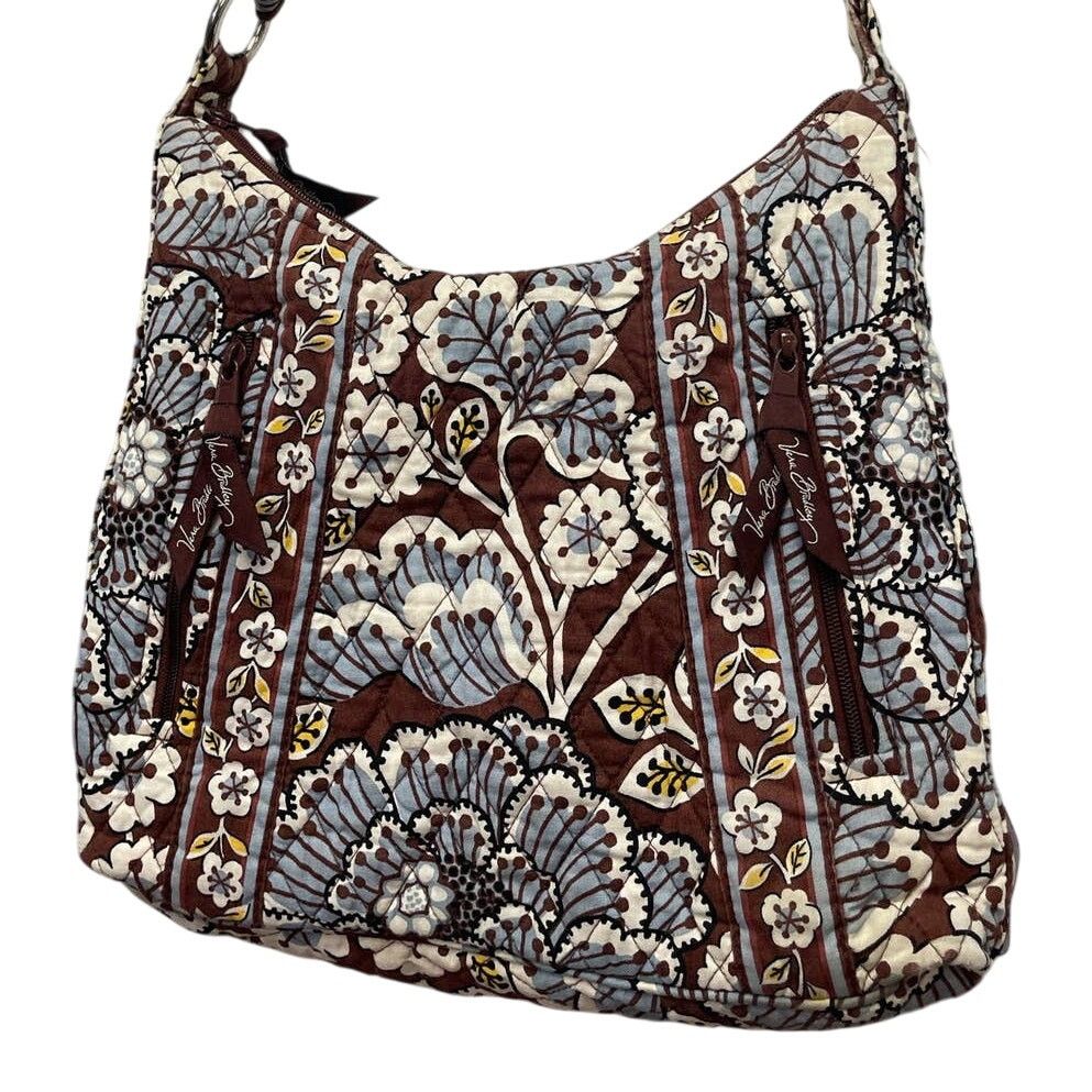 Vera Bradley Vera Bradley Floral Quilted Fabric Purse Inside Pockets Size ONE SIZE - 4 Thumbnail