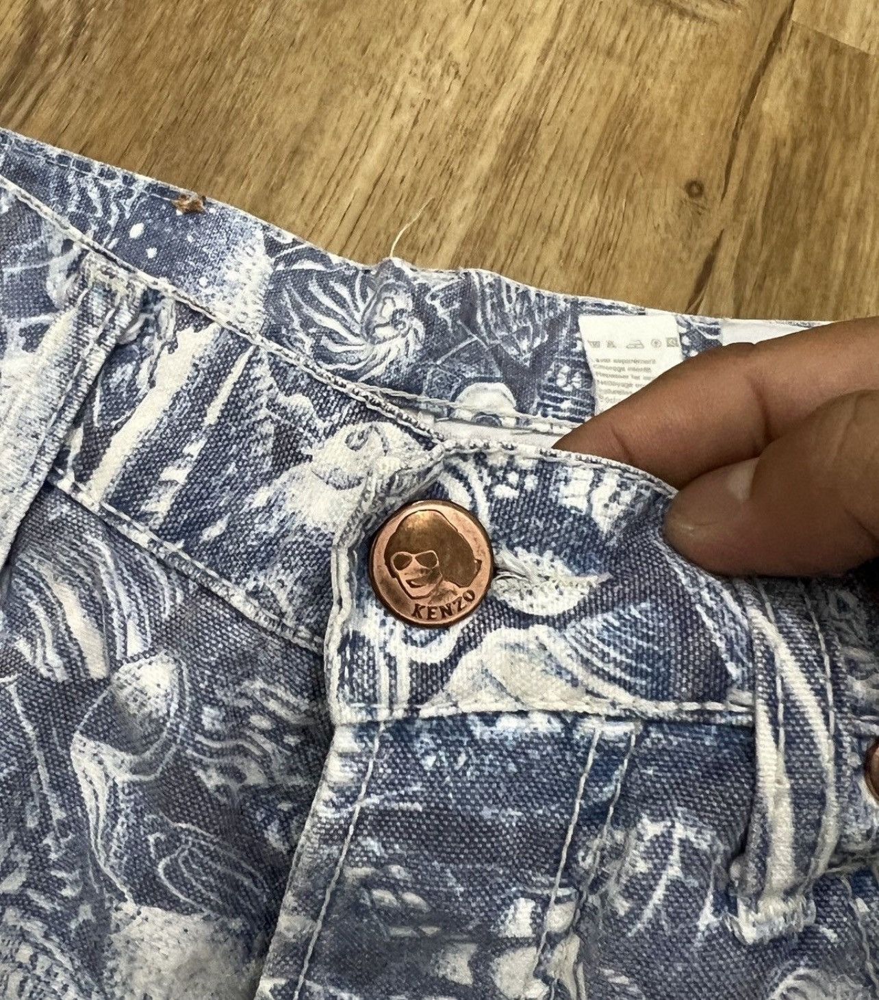 Designer × Kenzo KENZO X MIYUKI DESIGNER DENIM Size US 28 / EU 44 - 21 Thumbnail