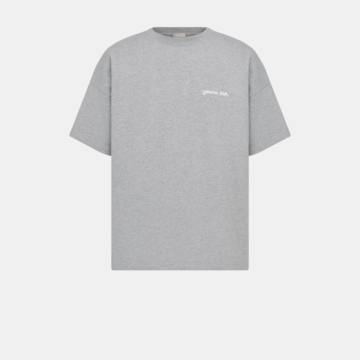 Dior o1bcso1str0226 Tag T-Shirt in Grey Size US M / EU 48-50 / 2 - 1 Thumbnail