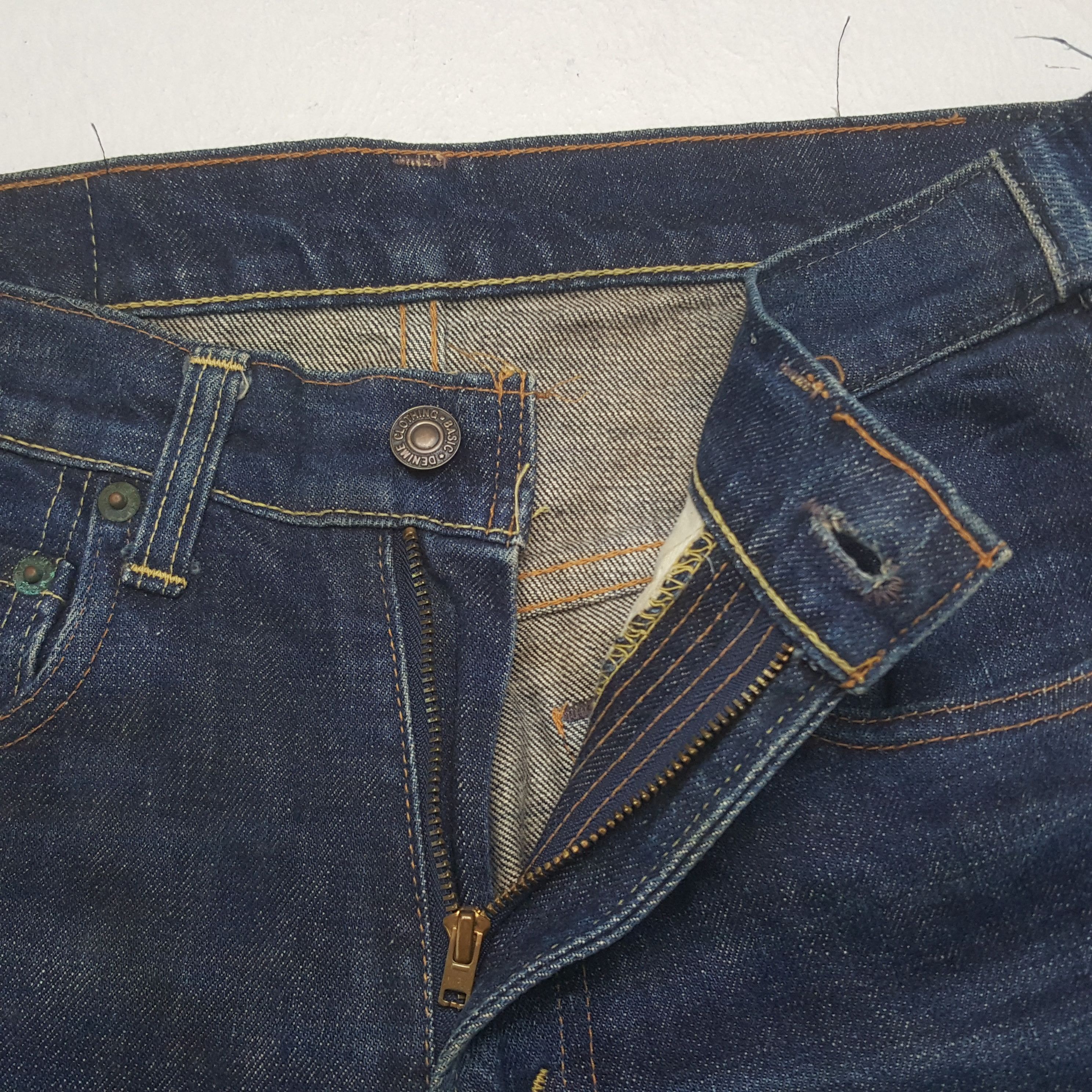 Denime Vintage Denime Japanese Brand Bootcut Denim Jeans RR17 Size US 29 - 7 Thumbnail