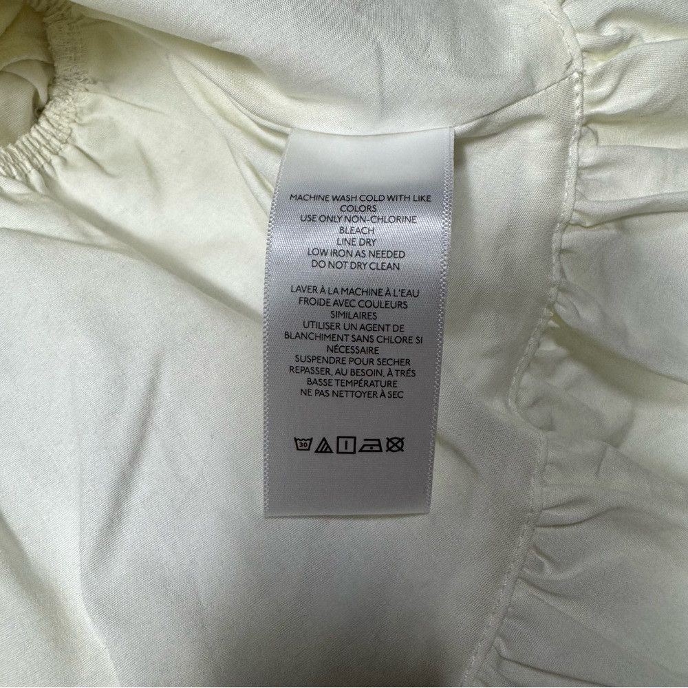 Other New Silence + Noise Bubble Bottom Long Sleeve Ivory Top Siz Size M / US 6-8 / IT 42-44 - 8 Thumbnail