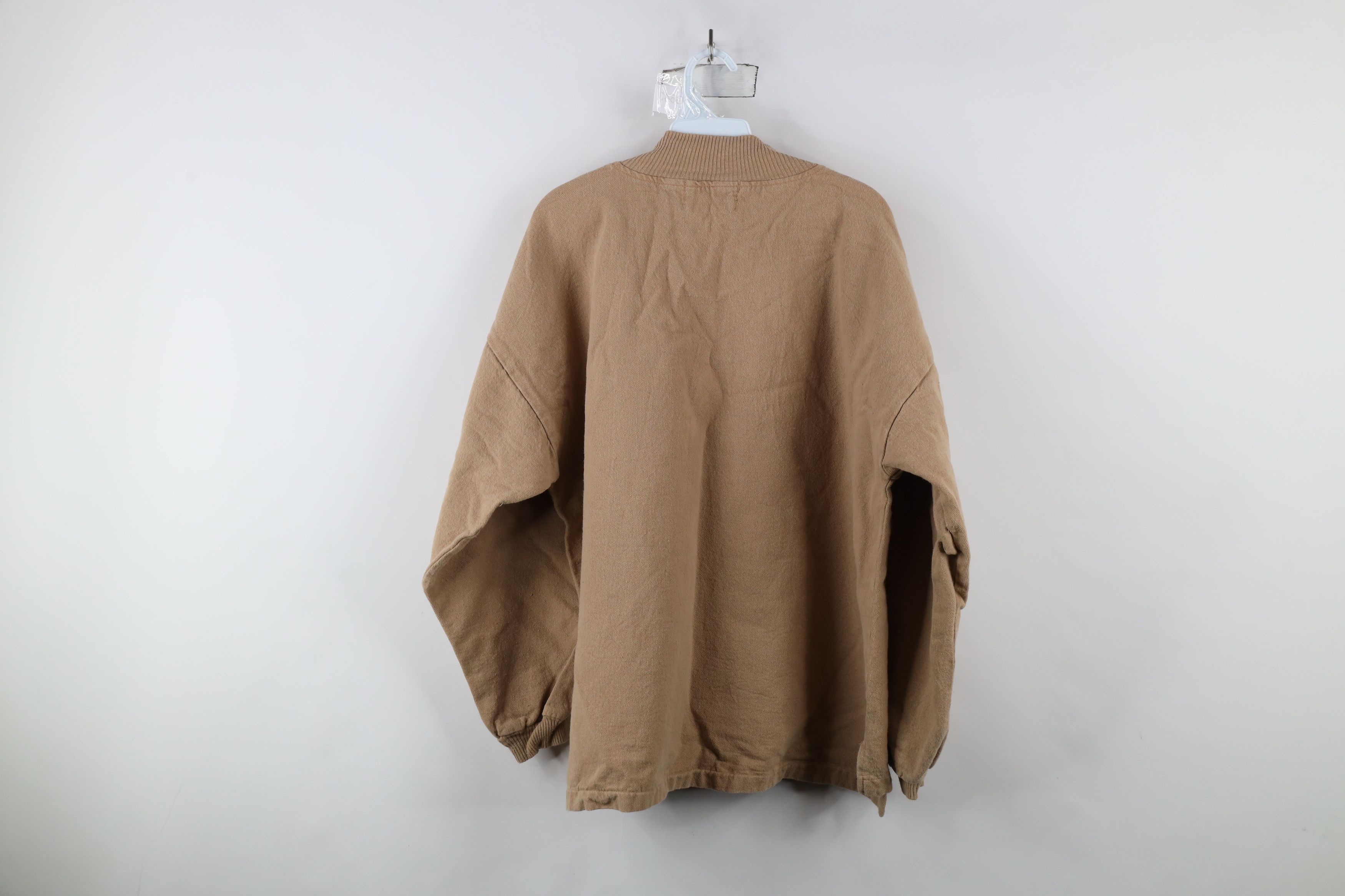 Vintage Vintage 90s Streetwear Toucan Bird Mock Neck Sweatshirt US Size US XL / EU 56 / 4 - 11 Thumbnail