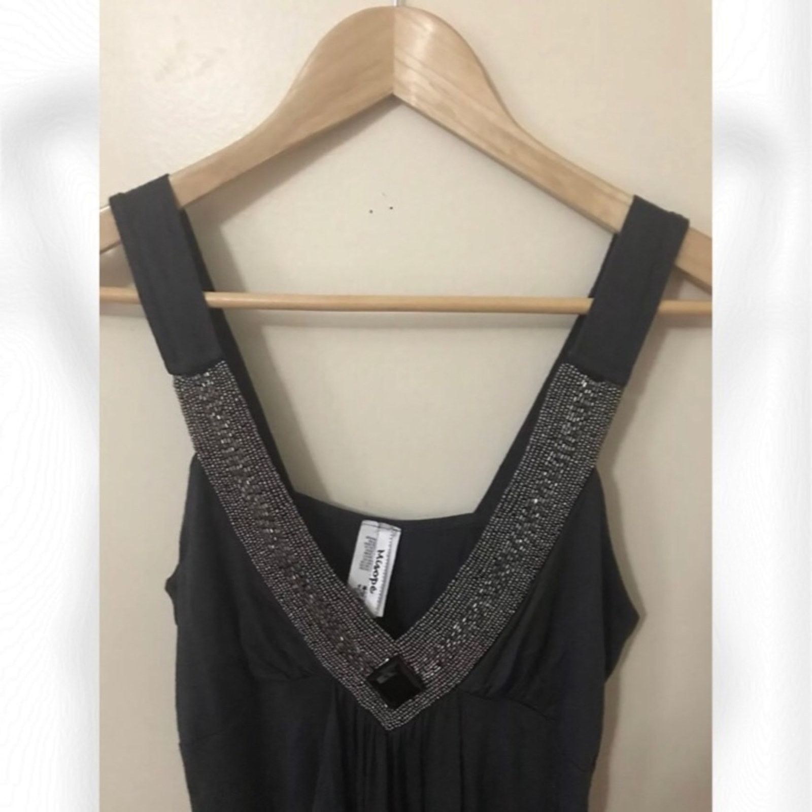 Other Misope Anchor Gray Sleeveless Cocktail Dress Size M / US 6-8 / IT 42-44 - 2 Thumbnail