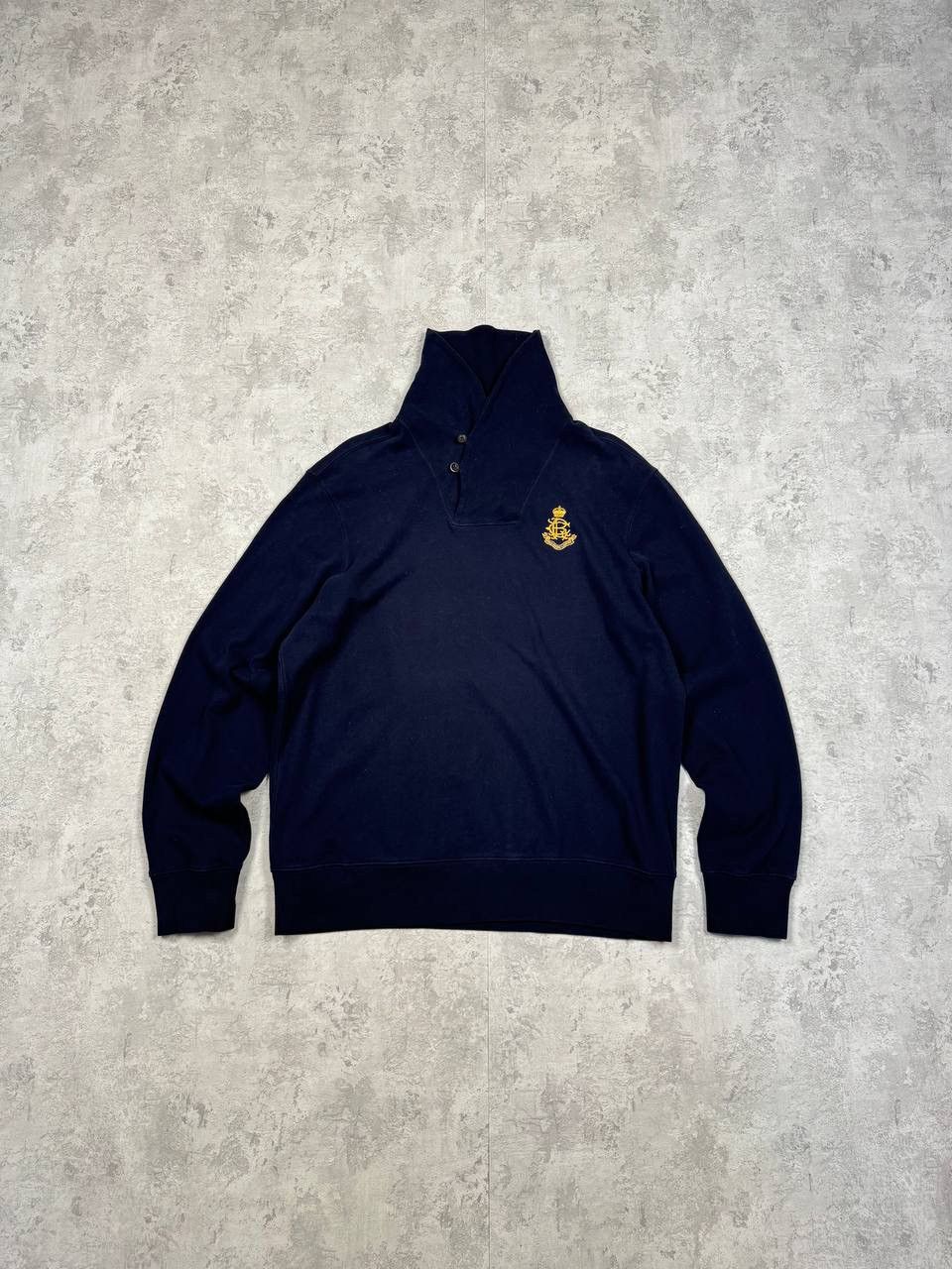 Polo Ralph Lauren VintagePolo Ralph Lauren High Neck Pullover Sweatshirt Size US XL / EU 56 / 4 - 1 Thumbnail