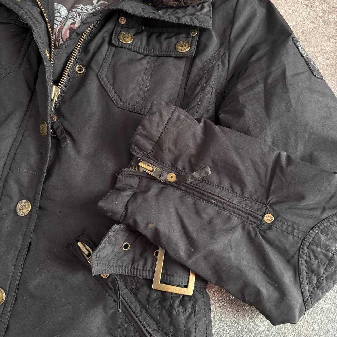 20471120 Avant Garfe Vintage Zip Details Belted Jacket Size L / US 10 / IT 46 - 11 Thumbnail
