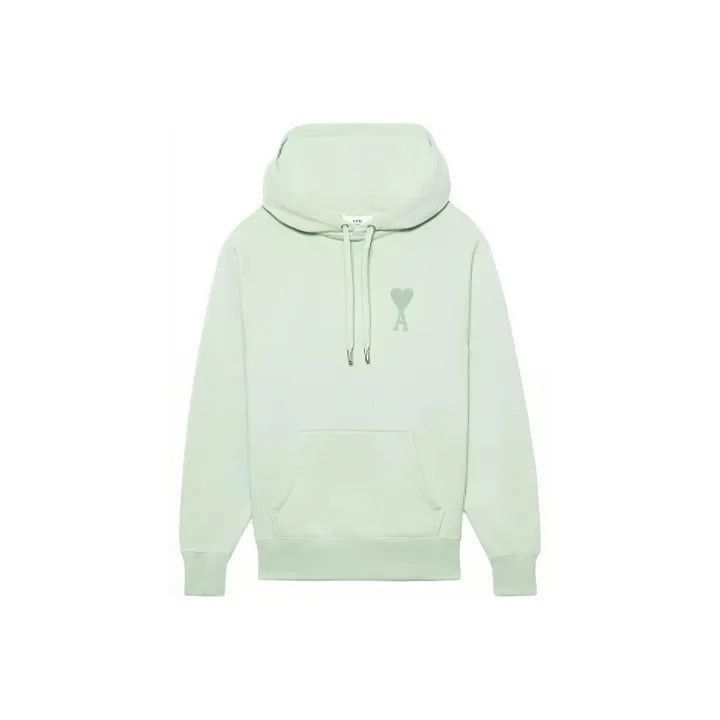 AMI AMIPARIS SS22 Logo Heart Hoodie -2507 Size US XL / EU 56 / 4 - 1 Thumbnail