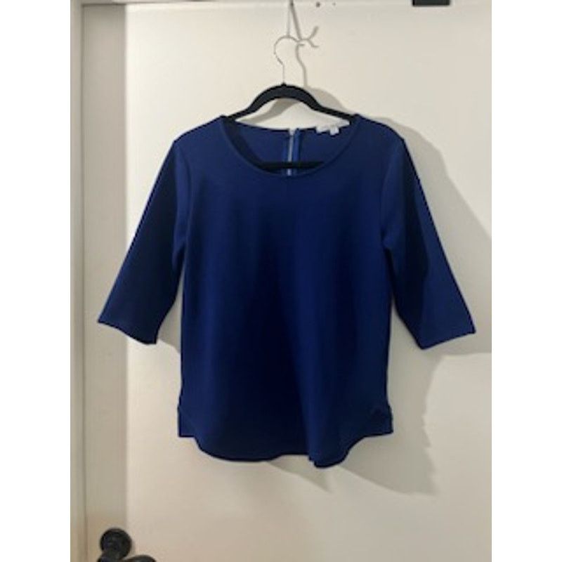 Other Green Envelope Womens Blouse Size Large - Royal Blue 3/ Size L / US 10 / IT 46 - 3 Thumbnail
