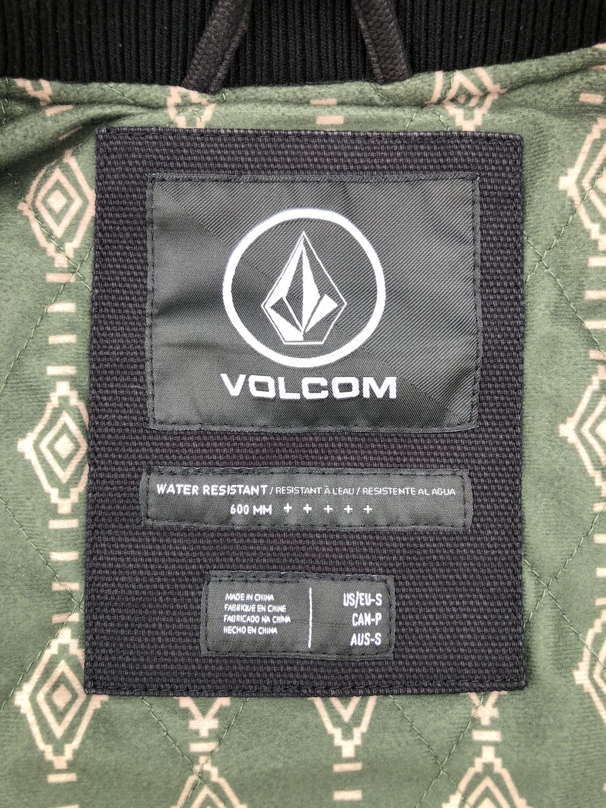 Volcom VOLCOM (AUTHENTIC) vest PROVOST signature water resistant Size US S / EU 44-46 / 1 - 9 Thumbnail