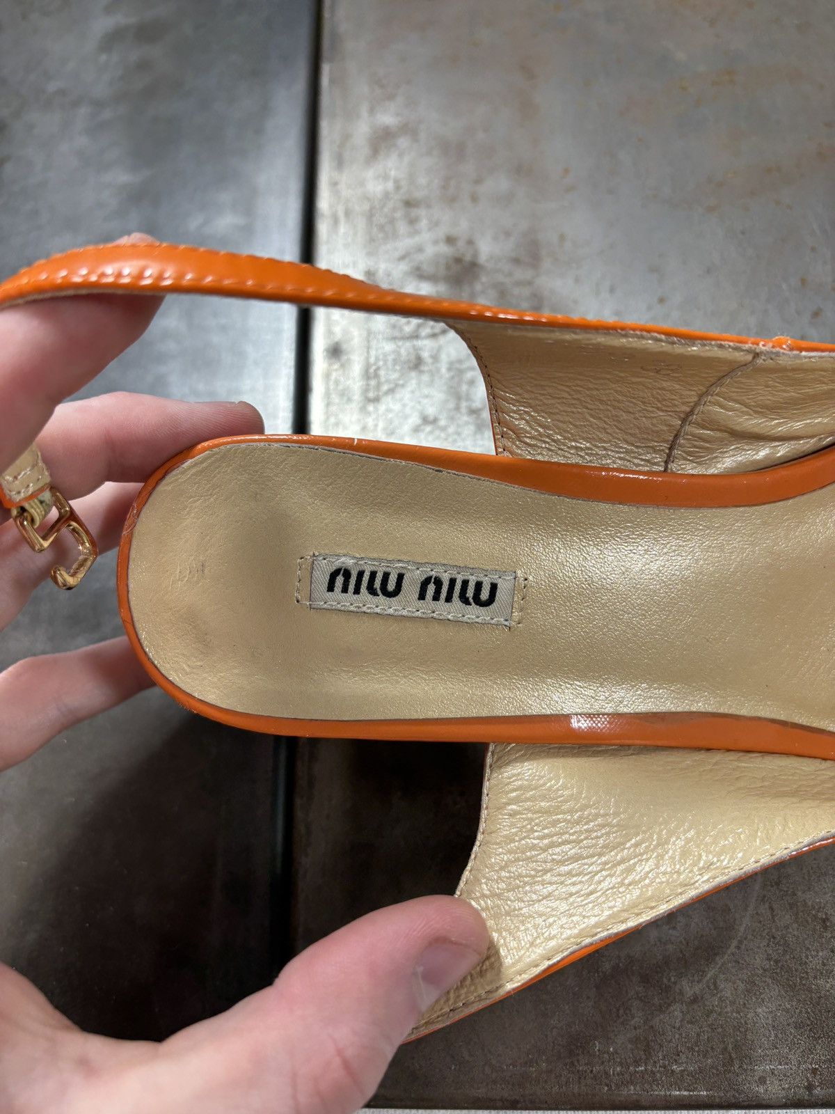 Miu Miu 2011 Miu Miu Heels Patent Leather Jewel Rhinestone Straps Size US 8 / IT 38 - 15 Thumbnail