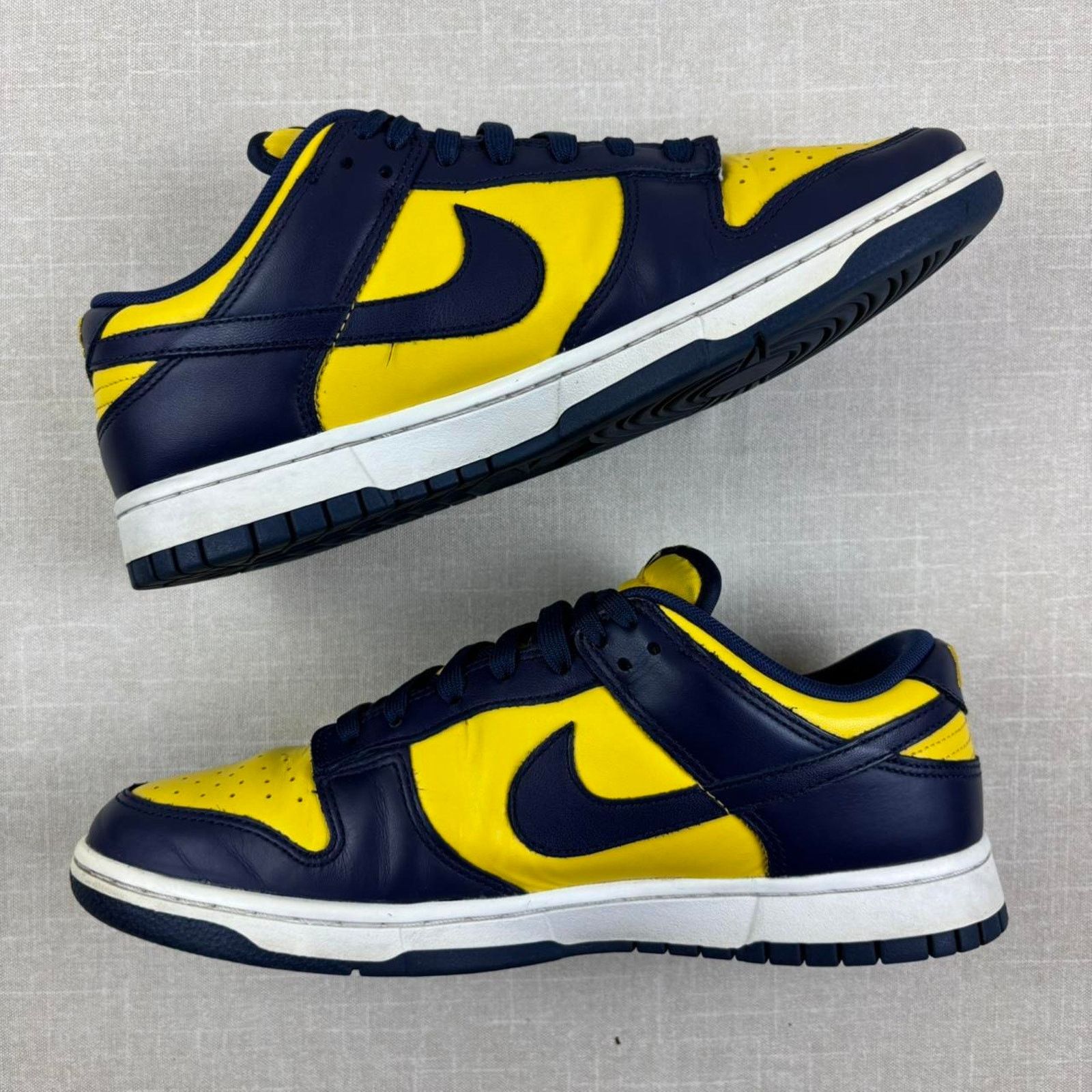 Nike 😱 2021 Nike Dunk Low “Michigan” 10M Size US 10 / EU 43 - 4 Thumbnail