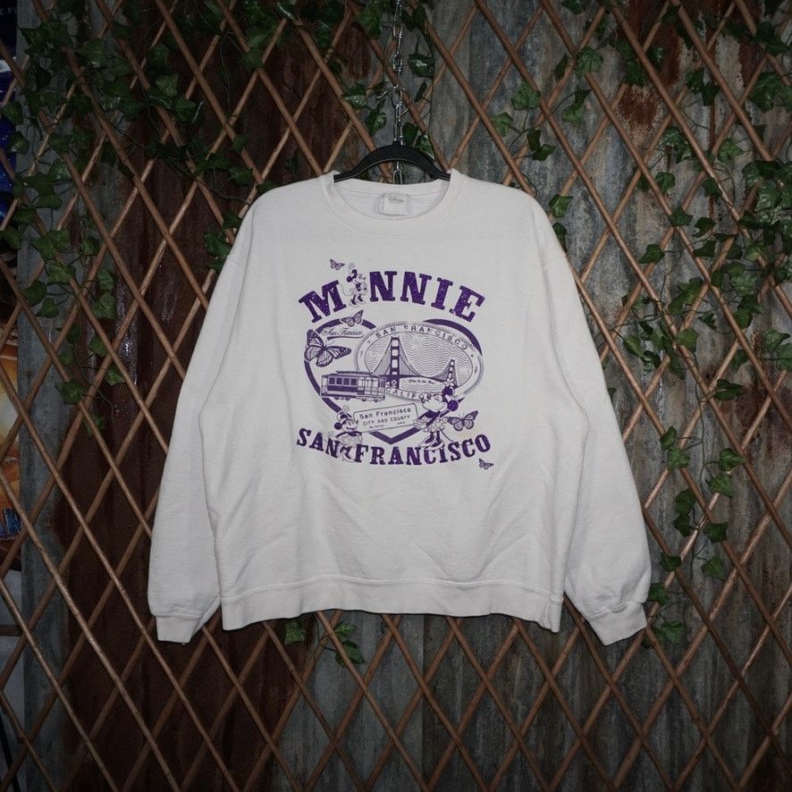 Disney Large - Vintage Y2K Minnie Mouse the bay kidcore sweatshirt Size US L / EU 52-54 / 3 - 1 Thumbnail
