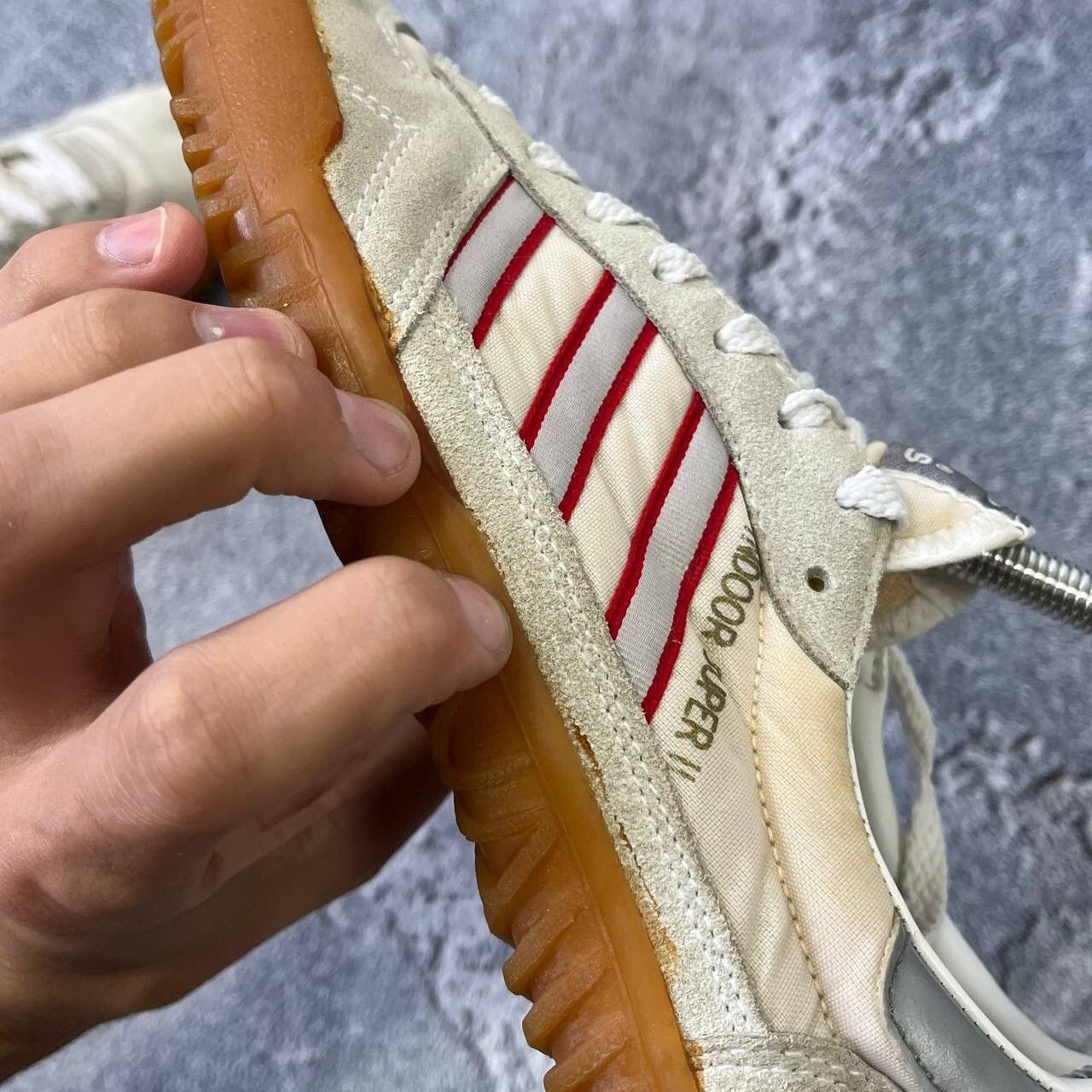 Adidas Vintage 80s Adidas Indoor Super Made in Phillipines 80s Rage Size US 6.5 / EU 39-40 - 8 Thumbnail