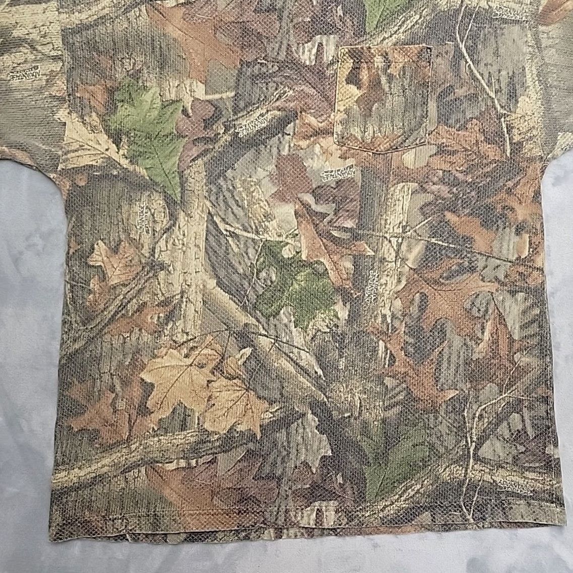 Vintage VINTAGE Sasquatch Shirt Mens XL Brown Advantage Timber Camo Pocket Tee Hunting Size US XL / EU 56 / 4 - 2 Thumbnail