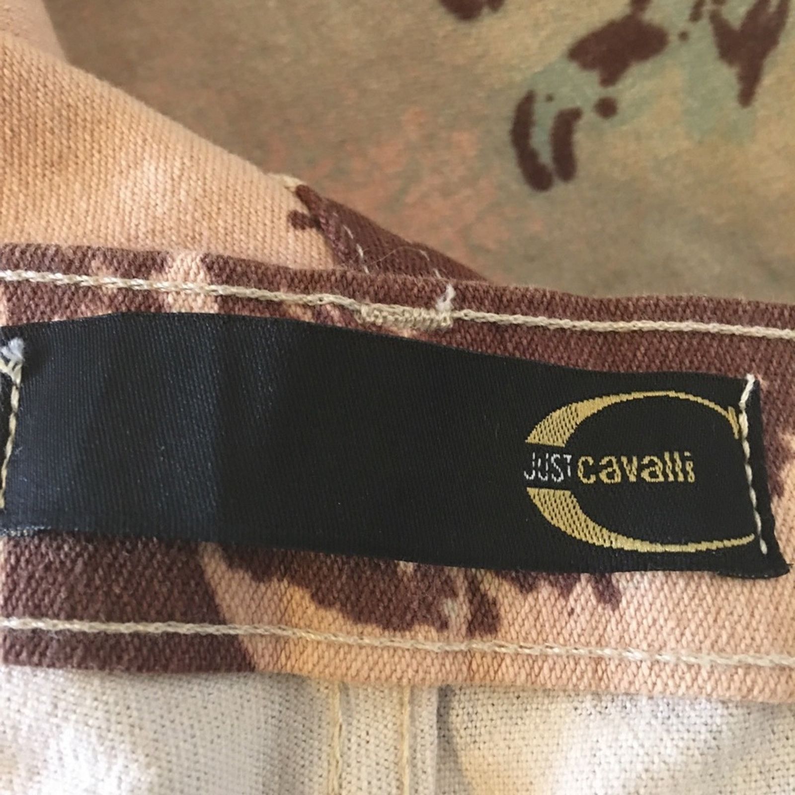 Just Cavalli Vintage Y2K Just Cavalli Italy Pantalone Jeans NWT Size 28" / US 6 / IT 42 - 12 Thumbnail