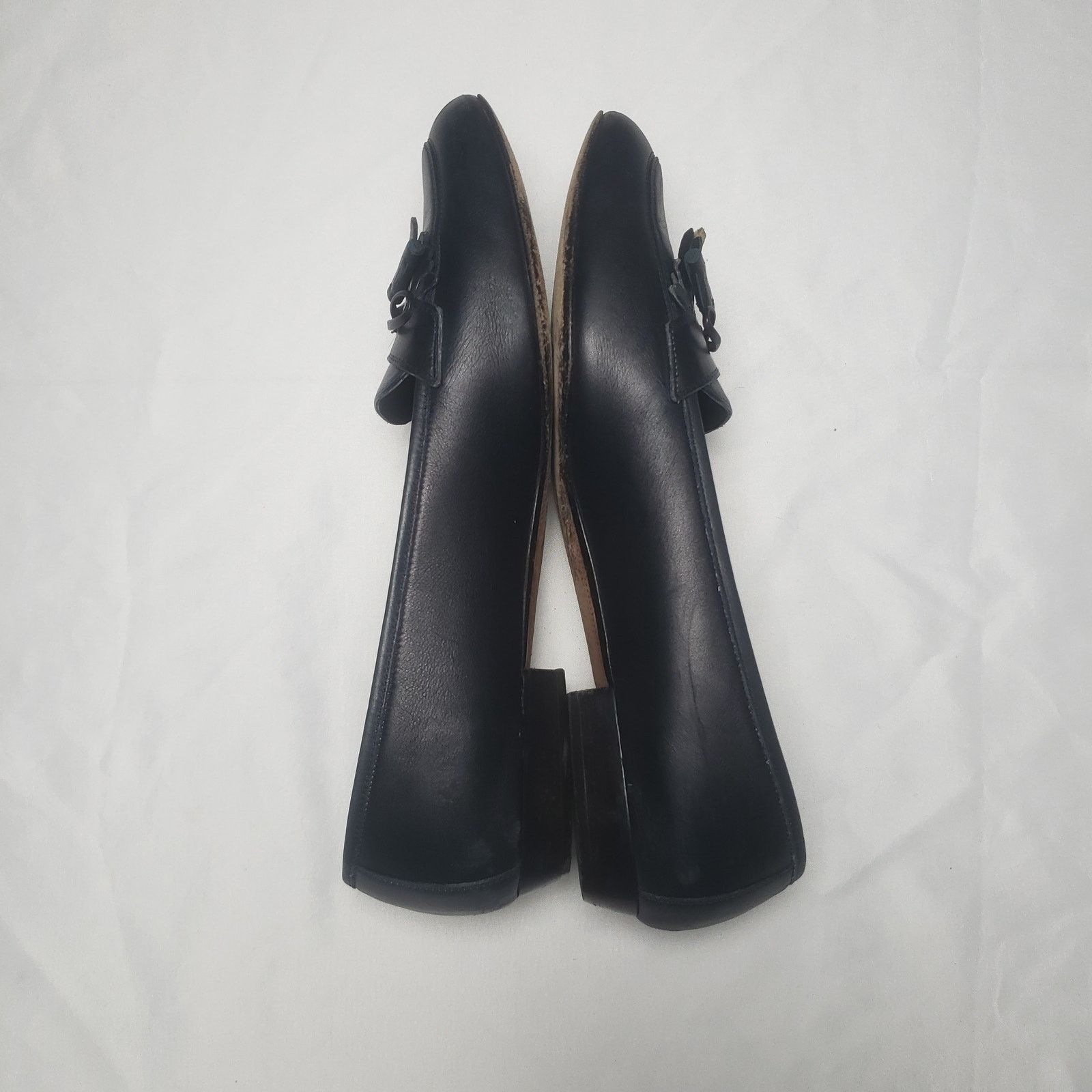 Salvatore Ferragamo Vintage Salvatore Ferragamo Womens Loafers Leather Size US 9.5 / IT 39.5 - 3 Thumbnail