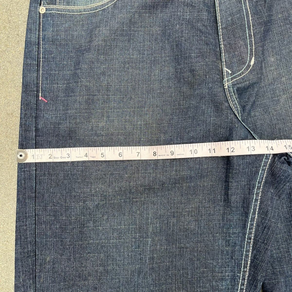 Southpole × Vintage Crazy Vintage South Pole Embroidered Denim Jeans Size US 36 / EU 52 - 6 Thumbnail